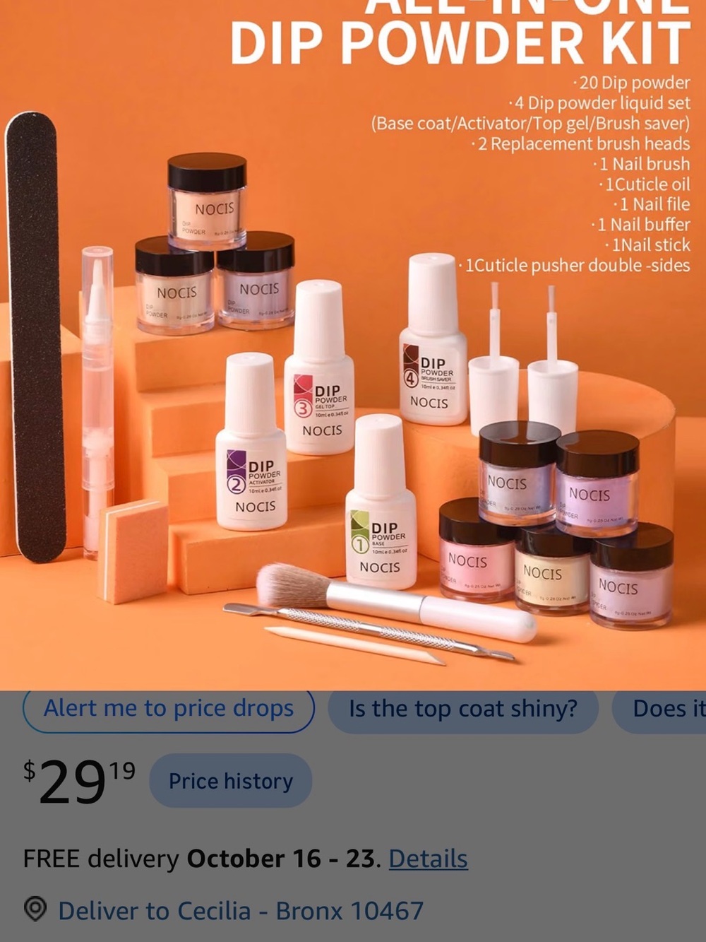 Nail Powder set - 07 Powder Kit - Picture 8 of 8